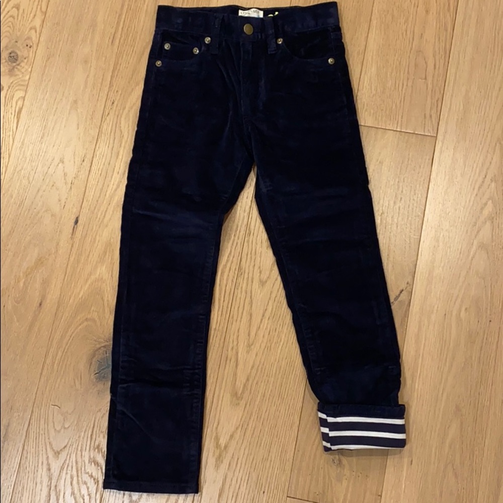 Crewcuts Corduroy Jersey Lined Pants Sz 7